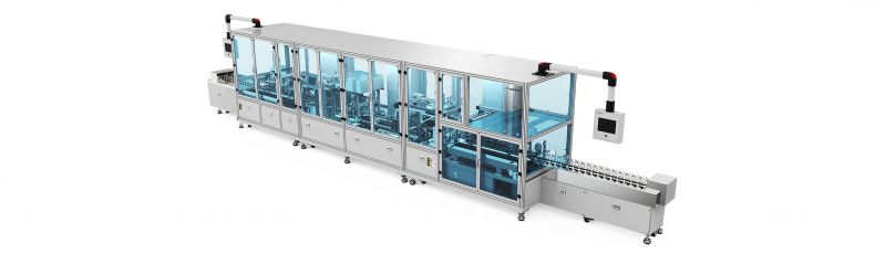 Automatic assembly line for hemodialyzer--- Part B