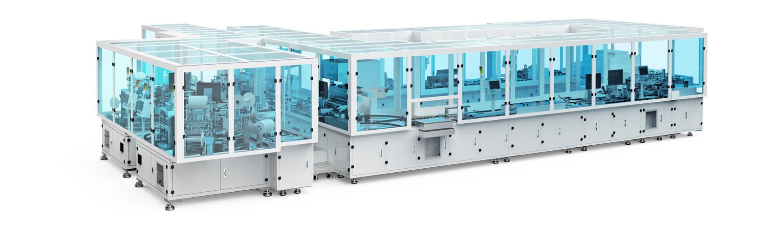 Automatic assembly machine for safety syringe