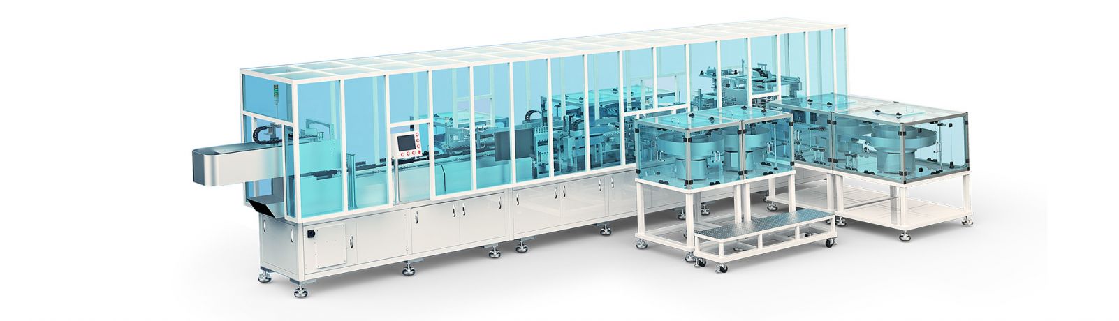 Automatic assembly machine for disposable transfusion set